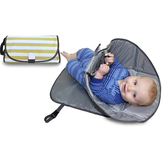 Portable diaper changing station