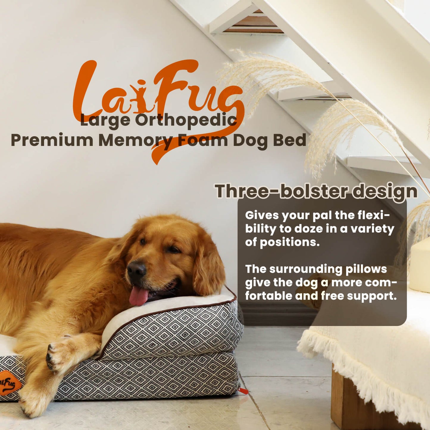 Laifug Plaid Durable Pet Sofa-4