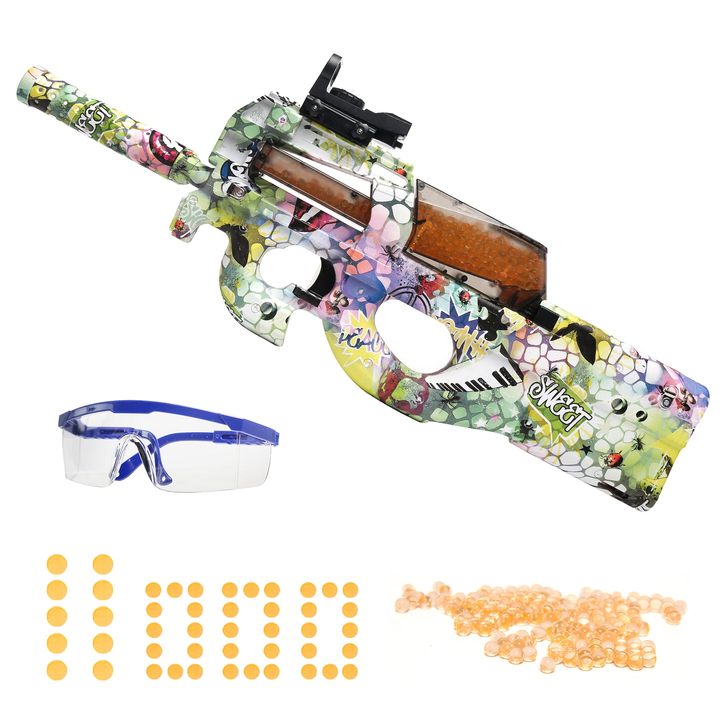 Electric Splatter Ball Gun