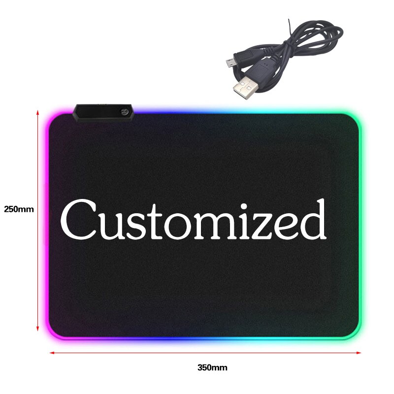 RGB Backlit Gaming Mouse Pad