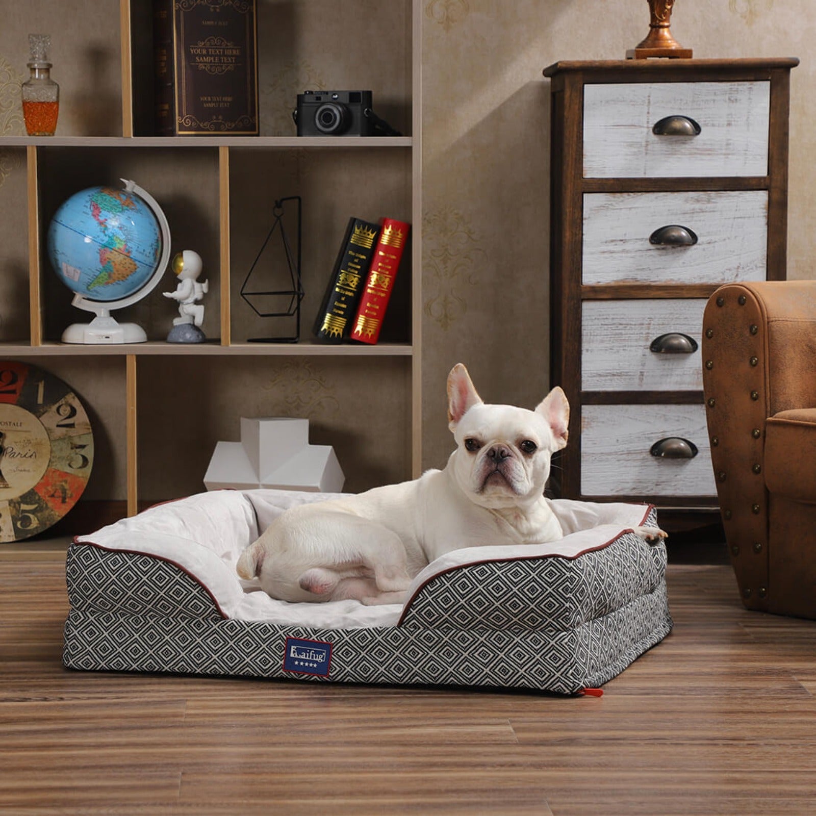 Laifug Plaid Durable Pet Sofa-10