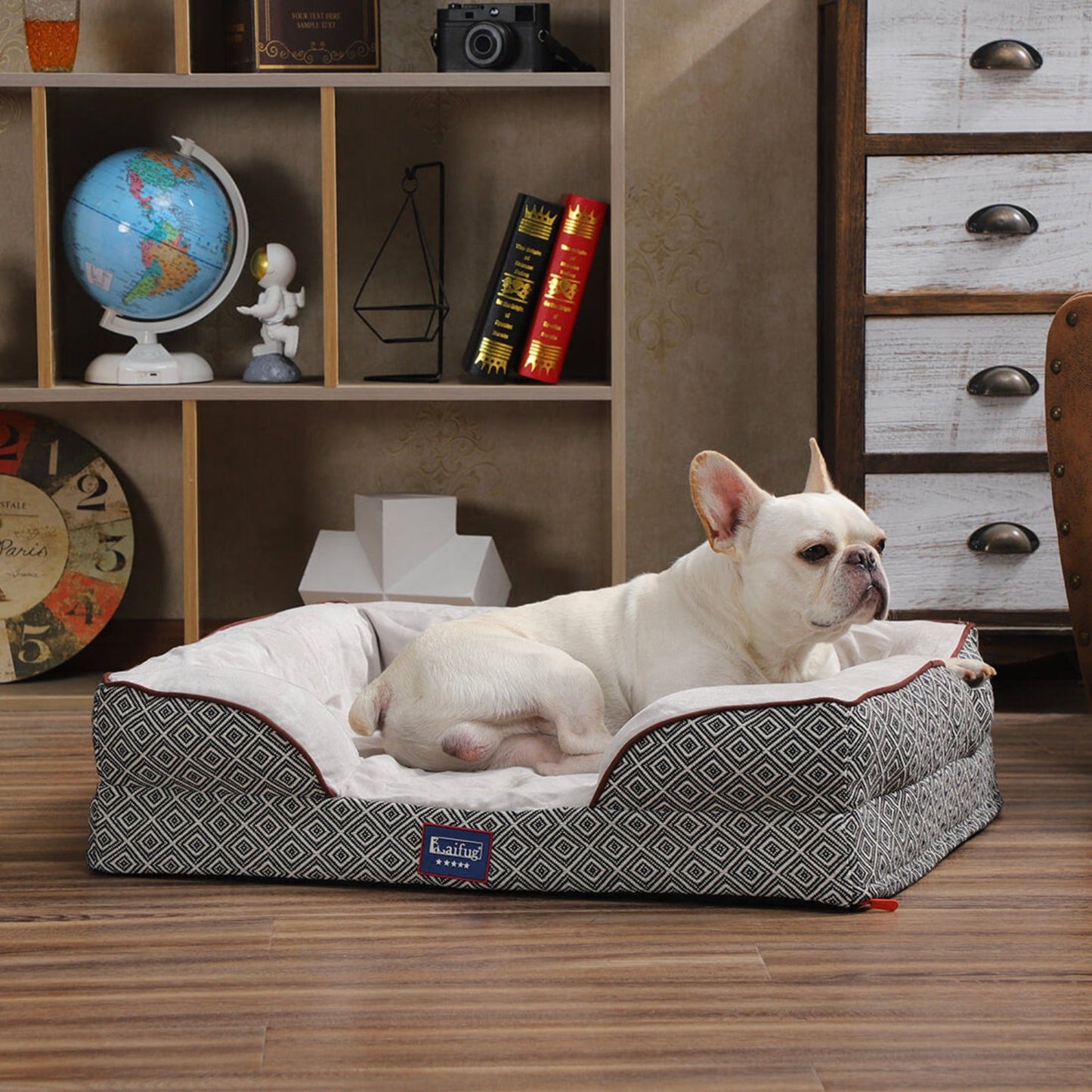 Laifug Plaid Durable Pet Sofa-11