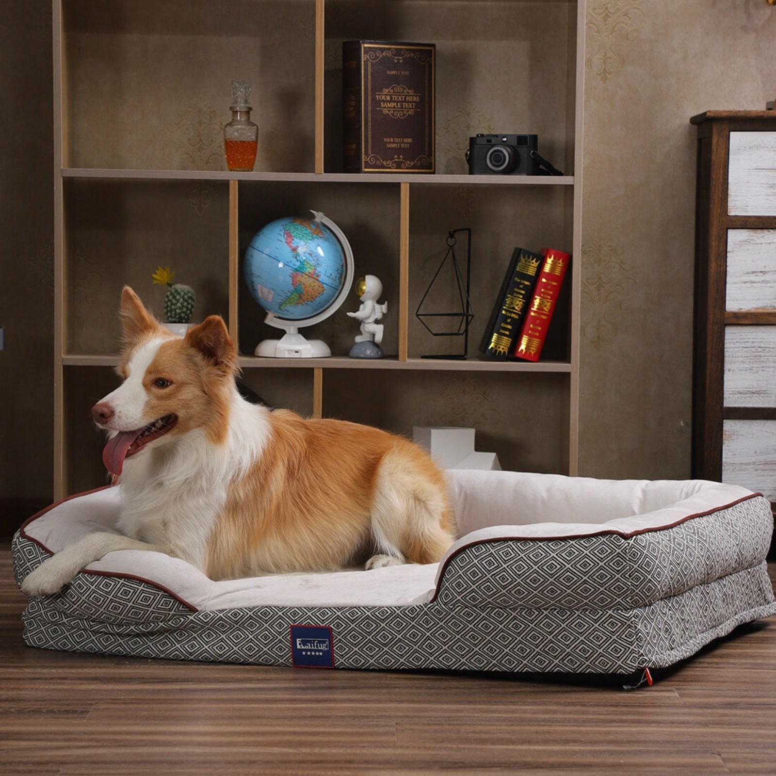 Laifug Plaid Durable Pet Sofa-7