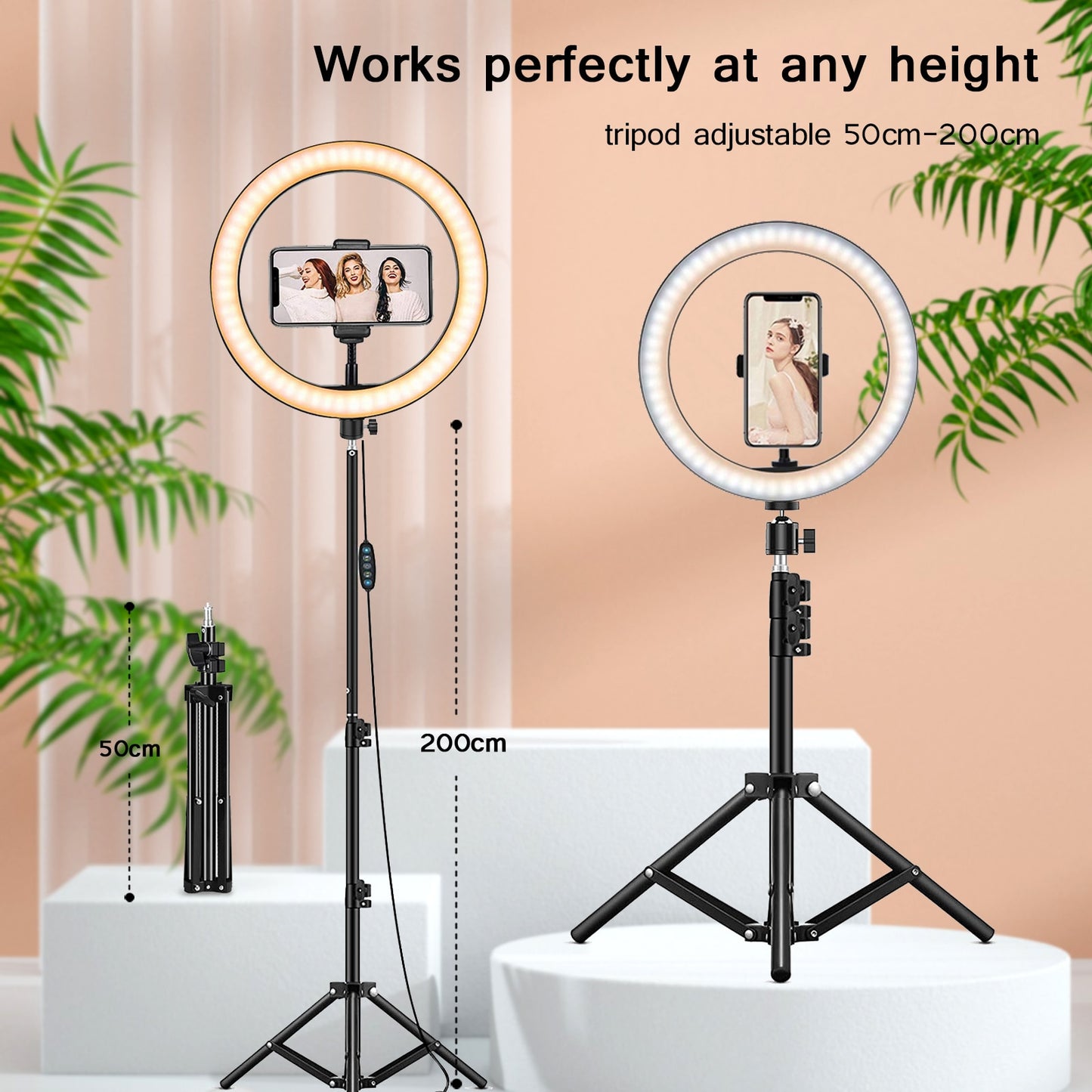 Studio Grade Ring Light w/ Tripod