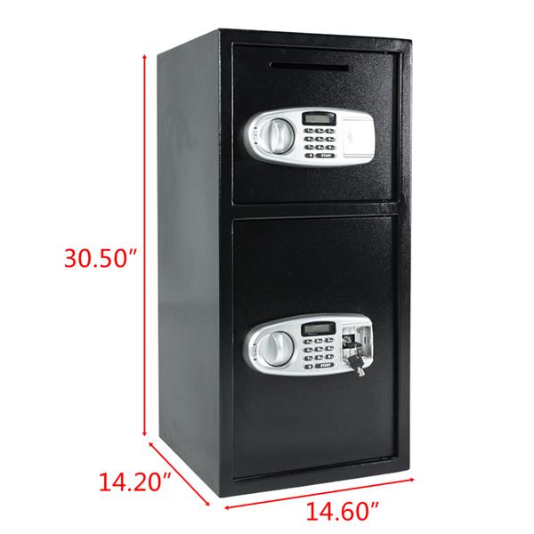 Digital Keypad Double Depository Safe